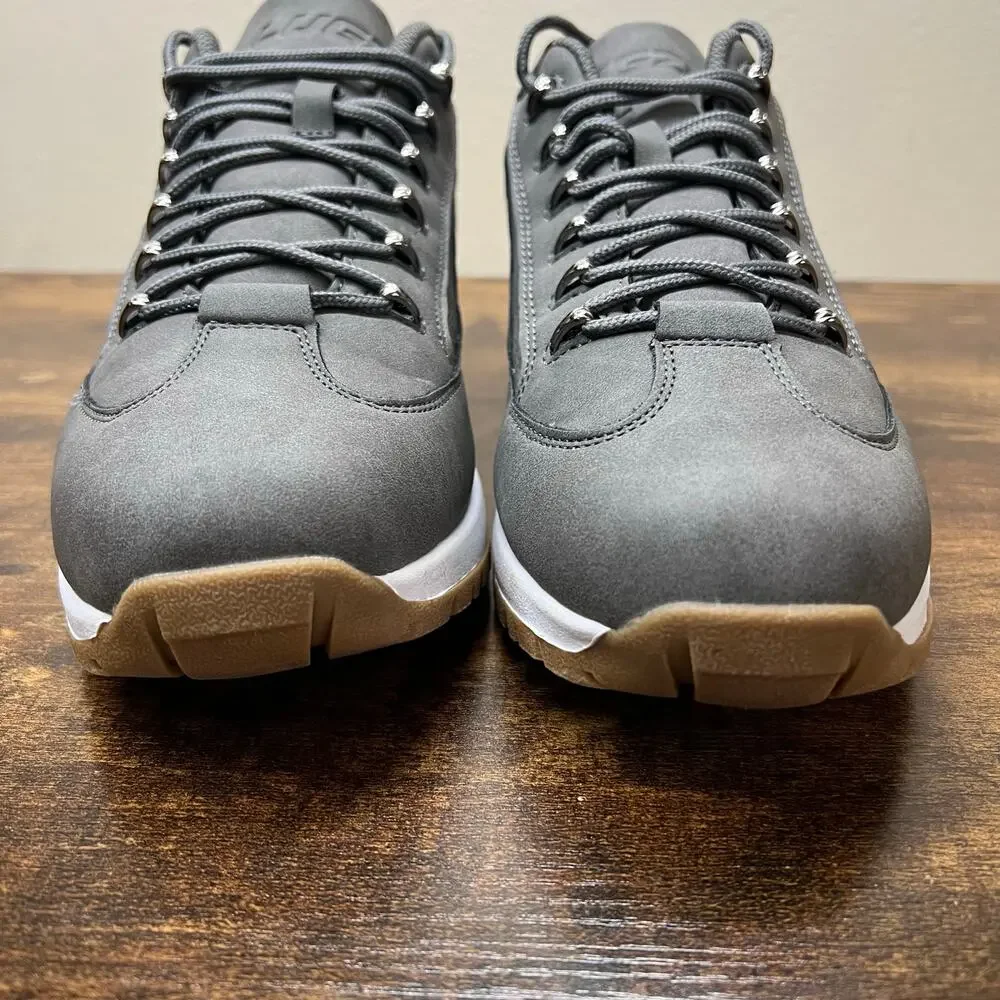 Lugz Express Sneakers 10.5 Men Gray Casual Leisure Lace Up Comfort Lifestyle New